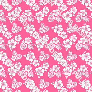 ハワイアン柄 サテン 生地 布 光沢 高級感 商用利用可 ハンドメイド 手作り 手芸 ドレス ネクタイ コスプレ 体育祭 文化祭 舞台 発表会の衣装 ぬいぐるみ ドール 洋服 (hawaii_6)