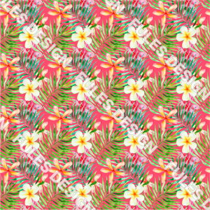 鬼ちりめん 生地 布 ハワイアン 花柄 ボタニカル 大柄 おしゃれ シワになりにくい 商用利用可 風呂敷 よさこい 衣装 つまみ細工 羽織 和装 巾着袋 ハンドメイド 手作り 新柄 (large_5)