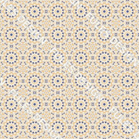 2wayストレッチニット生地 布 オリエンタル柄 縦横に伸びる 吸水速乾 UVカット 商用利用可 ハンドメイド 手作り 手芸 水着 レオタード スポーツウエア レギンス店 (oriental_2)