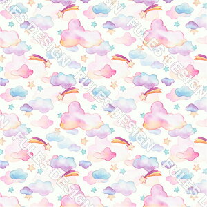 メロンアムンゼン生地 布 ゆめかわ柄 シワになりにくい 商用利用可 ハンドメイド 手作り 手芸 風呂敷 よさこい コスプレ 衣装 バッグ 羽織 和装 巾着袋 (yume_2)