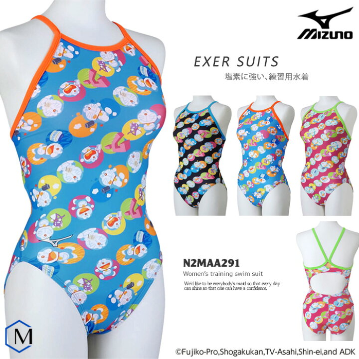楽天市場】レディース 競泳練習用水着 女性 mizuno ミズノ ドラえもん 