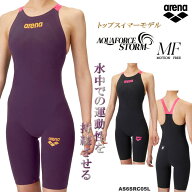 ＼高速クーポン対象／FINA承認 レディース 高速水着 レース水着 選手用 AQUAFORCE STORM MF アクアフォー…