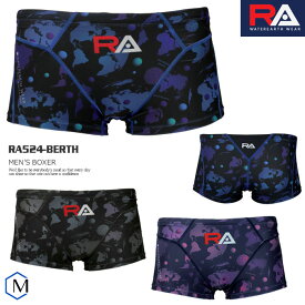 メンズボックス 競泳練習用水着 男性 RA アールエー・ライトアベイル RA524-BERTH