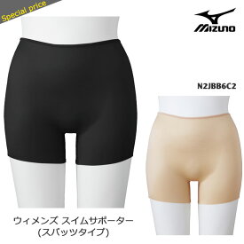 レディース スイムサポーター【スパッツタイプ】インナーショーツ 女性用 mizuno ミズノ N2JBB6C2 【返品・交換不可】