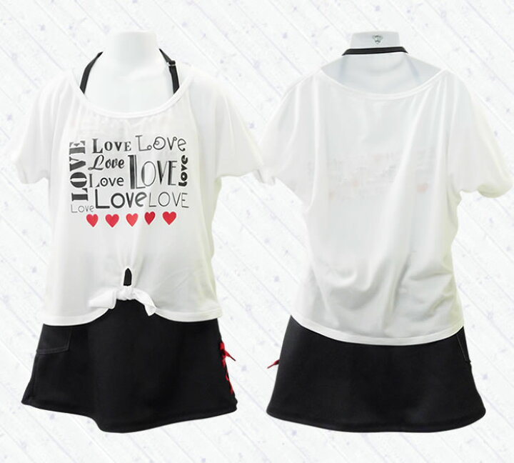 楽天市場 水着 女の子 セパレート キッズ 上下セット タンキニ Tシャツ 子ども ジュニア スクール 小学生 中学生 子供水着 キッズ水着 女の子水着 おしゃれ かわいい 送料無料 140 150 160 170 水着ショップ アクアフェアリー