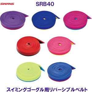 �X�����Y SWANS �X�C�~���O�S�[�O���p�ւ��x���g SRB40 ���o�[�V�u���x���g SRB-40 ���j�p /2025FW