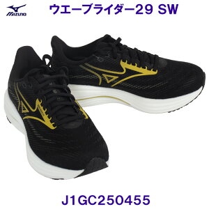 �~�Y�m MIZUNO �����j���O�V���[�Y J1GC250455 �E�G�[�u���C�_�[29 SW �u���b�N×�S�[���h×�z���C�g /2026SS