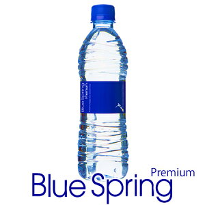 軟水 シリカ豊富 送料無料 ブルースプリング・プレミアム/Blue Spring Premium 500mlx24本 超軟水ミネラルウォーター ケイ素(シリカ)入り ニュージーランド水 正規輸入品【定期購入】