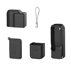 DJI OSMO Pocket 4�P�[�X �V���R���P�[�X �P�[�X �J�o�[ ��p�ی�P�[�X �{�̕ی�J�o�[ �\�t�g�J�o�[ Pocket4 �A�N�Z�T���[ �t���ی�J�o�[�t�� �ϏՌ� �����h�~ �h�o ���h�~ �|�[�^�u�� �A�E�g�h