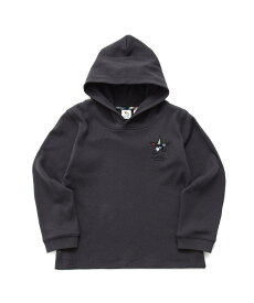 【公式】 セール 50%OFF アーノルドパーマー スターモチーフ シェア フーディ キッズ グレー ベージュ シンプル カジュアル 秋 冬 通学 通園 小学生 幼稚園 公園 おでかけ デイリー おしゃれ 可愛い 親子でお揃いパーカー 23aw