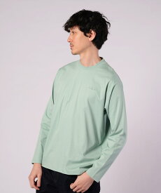 【公式】 セール 40%OFF アーノルドパーマー シルキースムース ロングTシャツ メンズ ホワイト ブラック ミント シンプル カジュアル 春 夏 パパ 仕事 通勤 通学 公園 デイリー 長袖 クルーネック インナー シルキースムース ロゴ刺繍 万能 着回し ロングシーズン 26ss
