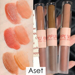 cs673#bvOX { 3{Zbg 3type bvXeBbN lipstick ؍RX ɂ LIP TINT g }bg ϕi CNAbv bv