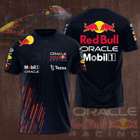 2024 レッドブル レーシング チーム Tシャツ F1 RedBull 無地 吸汗 速乾