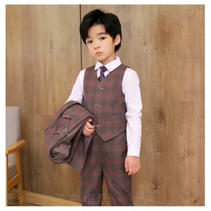 楽天市場】スーツ 男の子 【豪華6点セット！】フォーマル 卒業式 子供  