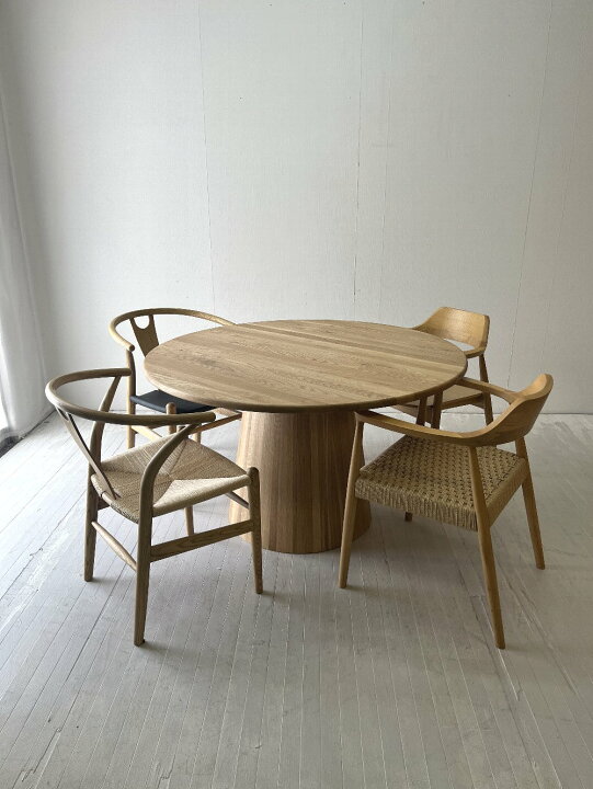 楽天市場】【NORTE待望の無垢オイル仕上の丸テーブルシリーズ】ROUND 
