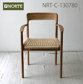 北欧 NRT-C-130780 チーク 無垢材 ソープフィニッシュ ソープ仕上げ 北欧デザイン 北欧スタイル ペーパーコード