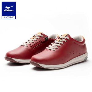 ミズノ公式 ユウドウ ウォーキングシューズ レディース レッド クリアランス