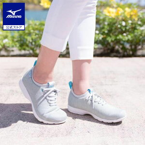 ミズノ公式 FS800 ウォーキング レディース ライトグレー