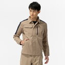 ミズノ公式 ワークジャケット ストレッチ 制電 ユニセックス ベージュ