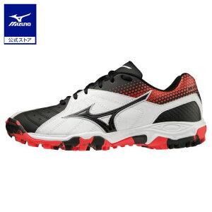 ミズノ公式 ウエーブガイア3 ハンドボール ユニセックス ホワイト×ブラック×レッド クリアランス