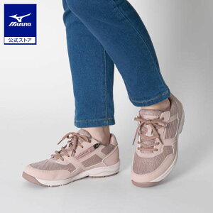 ミズノ公式 LD アラウンド 3 ウォーキング レディース ピンク クリアランス