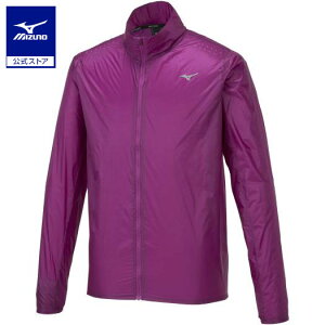 ミズノ公式 ライトパッカブルジャケット メンズ パープル クリアランス