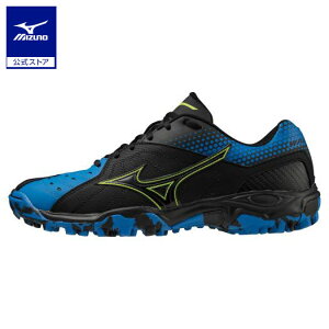 ミズノ公式 ウエーブガイア3 ハンドボール ユニセックス ブラック×イエロー×ブルー クリアランス