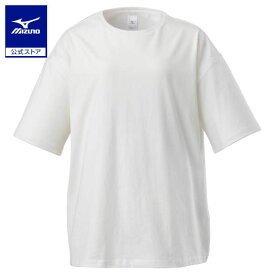 ミズノ公式 撥水Tシャツ 半袖 レディース ホワイト