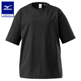 ミズノ公式 撥水Tシャツ 半袖 レディース ブラック
