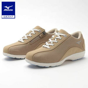 ミズノ公式 LS802 ウォーキング レディース ベージュ クリアランス
