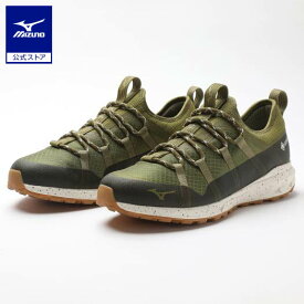 ミズノ公式 WAVE EVOKE GTX ゴアテックス 防水 ユニセックス カーキ 雨対策 雨 梅雨 アウトドア キャンプ 幅広 クリアランス