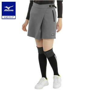 ミズノ公式 【MGFコレクション】【発熱素材】ブレスサーモダンボールキュロット レディース チャコールグレー クリアランス