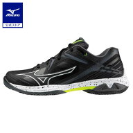 返品送料無料 バドミントン シューズ ミズノ 公式 ウエーブクロー 3 WIDE メンズ レディース MIZUNO ブラ…