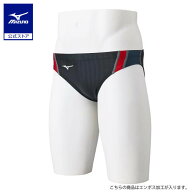 【楽天スーパーSALE割引】ミズノ公式 競泳用Vパンツ メンズ ブラック×レッド クリアランス