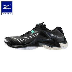 ミズノ公式 ウエーブライトニング Z8 WIDE WAVE LIGHTNING Z8 WIDE バレーボール シューズ ローカット メンズ レディース 幅広 ブラック×シルバー×グリーン クリアランス