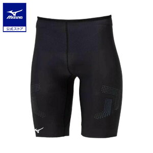 ミズノ公式 バイオギアソニックEVO ハーフタイツ 陸上競技 ユニセックス ブラック