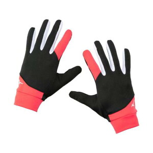 ミズノ公式 レーシンググローブ ユニセックス ブラック×レッド
