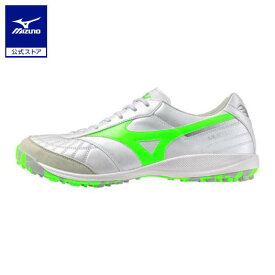 ミズノ公式 モレリア SALA JAPAN TF フットサル ユニセックス スーパーホワイトパール×ネオングリーン クリアランス