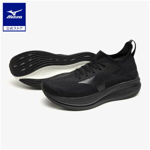 �ԕi���� �~�Y�m���� MIZUNO NEO ZEN �����j���O ���j�Z�b�N�X �u���b�N×�u���b�N �~�Y�m�l�I�[�� J1GC253001