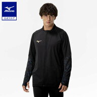 【楽天スーパーSALE割引】ミズノ公式 トレーニングトップ フルジップ ユニセックス ブラック クリアランス