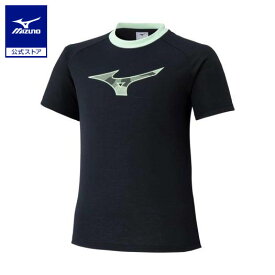 ミズノ公式 【抗菌防臭/防汚】GACHI Tシャツ ジュニア ブラック 新生活 新学期 運動会 クリアランス トレーニングウェア