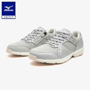 ミズノ公式 LD アラウンド4 SW ウォーキング レディース レディース グレー×ピンク