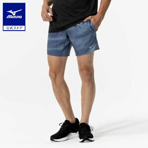 ミズノ公式 ランニング マルチポケットパンツ プラス グラフィック 7インチ ユニセックス シタデル