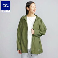 【楽天スーパーSALE割引】ミズノ公式 ウォーターリパレント ライトマウンテンパーカー レディース カーキ…