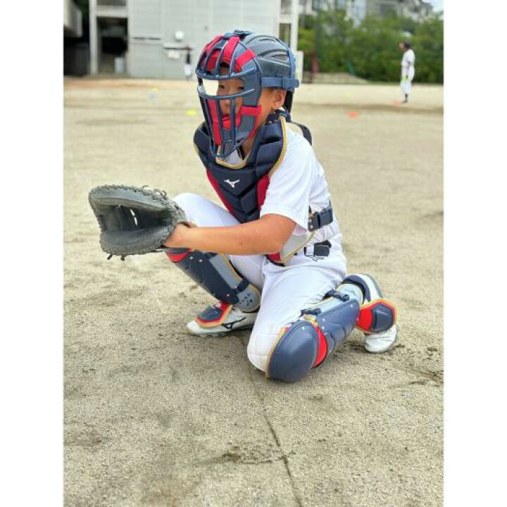 楽天市場】野球 小学生軟式 ゴムソフトボール用捕手防具3点セット 