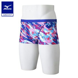 ミズノ公式 競泳練習用【Rikako Ikee collection】ショートスパッツ メンズ ローズ