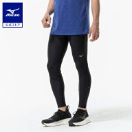 ミズノ公式 ランニングマルチポケットロングタイツ メンズ ブラック