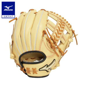 野球 グローブ ジュニア軟式 ミズノ公式 グローバルエリート プロフェッショナルセレクション 紅林型 サイズL ブロンド ブラック 小学生 草野球 1AJGY33013