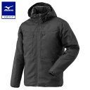 ミズノ公式【吸湿発熱】ブレスサーモ中綿ブルゾン ユニセックス ブラック