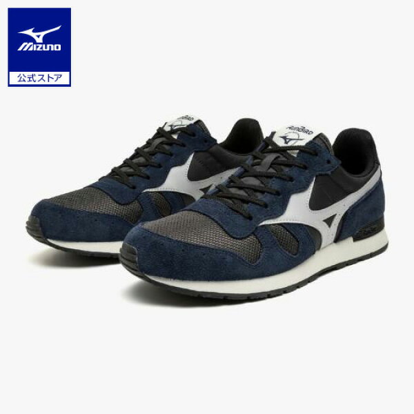 ミズノ公式 MIZUNO ML87 ユニセックス ダークグレー×ライトグレー×ネイビー02;27.0